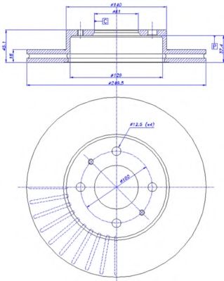 Disc frana