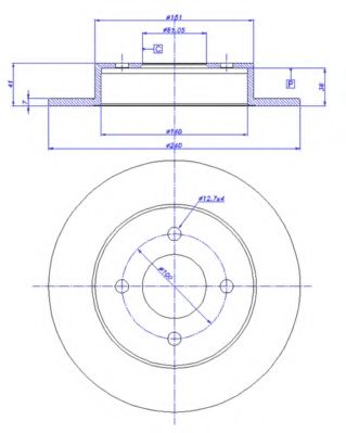 Disc frana