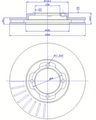 Disc frana