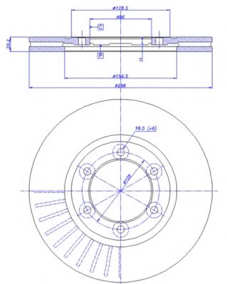 Disc frana