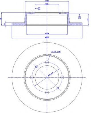 Disc frana