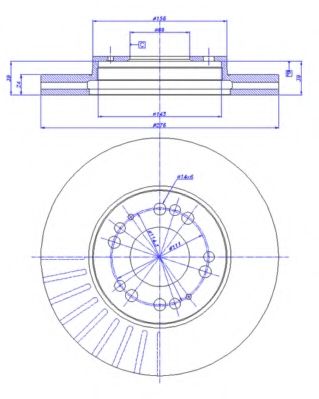 Disc frana