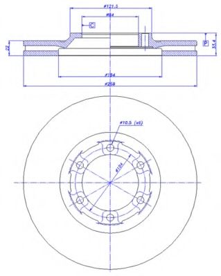 Disc frana