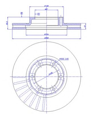 Disc frana