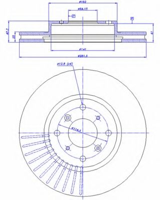 Disc frana