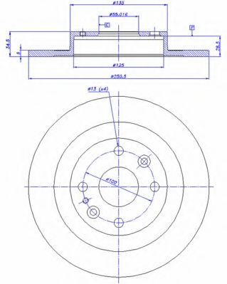 Disc frana