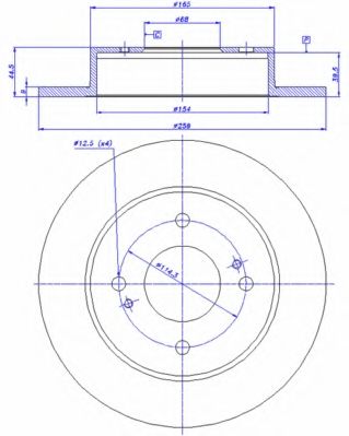 Disc frana