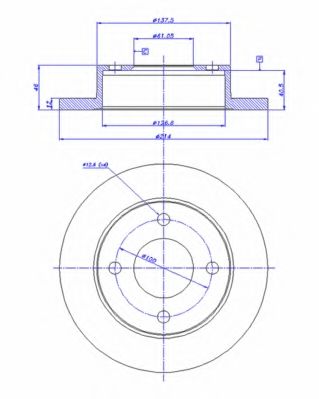 Disc frana