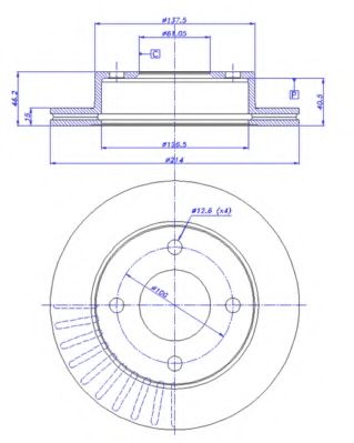 Disc frana