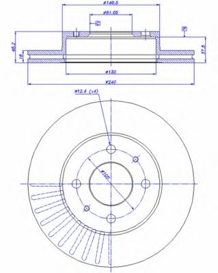 Disc frana