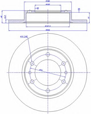 Disc frana