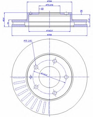 Disc frana