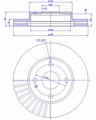 Disc frana