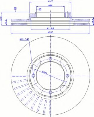 Disc frana