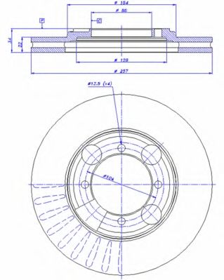 Disc frana