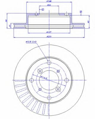 Disc frana