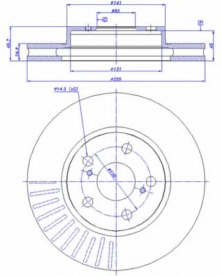 Disc frana