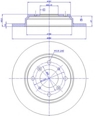 Disc frana