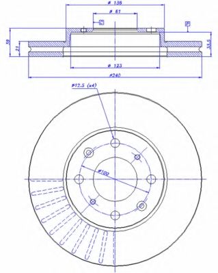 Disc frana