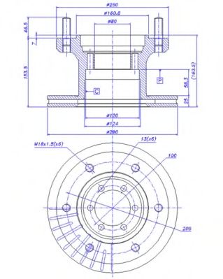 Disc frana