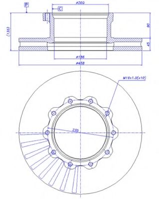 Disc frana