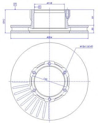 Disc frana