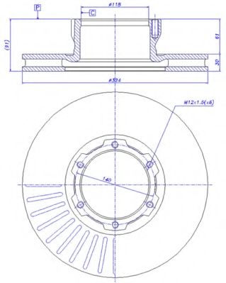 Disc frana