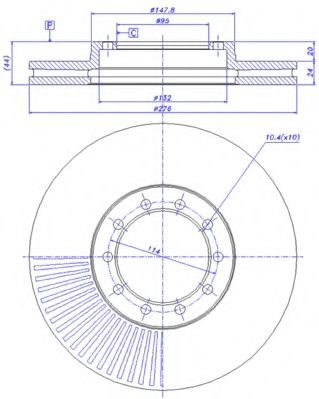 Disc frana