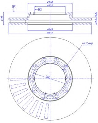 Disc frana