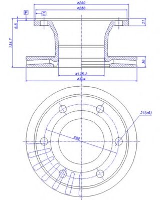 Disc frana