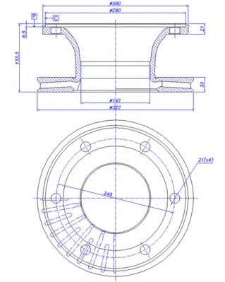 Disc frana