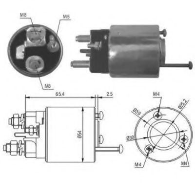 Solenoid, electromotor