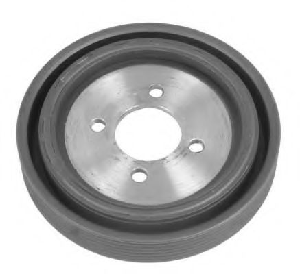 Fulie curea, arbore cotit