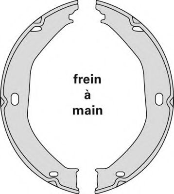 Set saboti frana, frana de mana