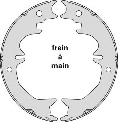 Set saboti frana, frana de mana