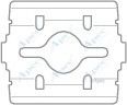Set accesorii, placute de frana