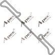 Set accesorii, placute de frana