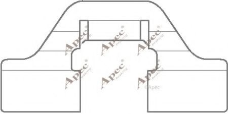 Set accesorii, placute de frana