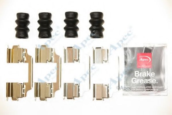 Set accesorii, placute de frana