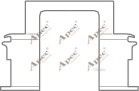 Set accesorii, placute de frana
