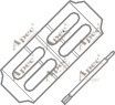 Set accesorii, placute de frana