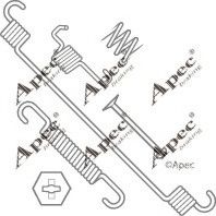 Set accesorii, sabot de frana