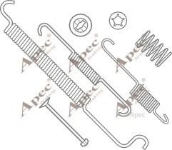 Set accesorii, sabot de frana