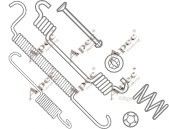 Set accesorii, sabot de frana