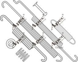 Set accesorii, sabot de frana