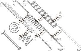 Set accesorii, sabot de frana