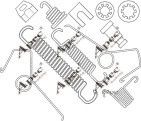 Set accesorii, sabot de frana