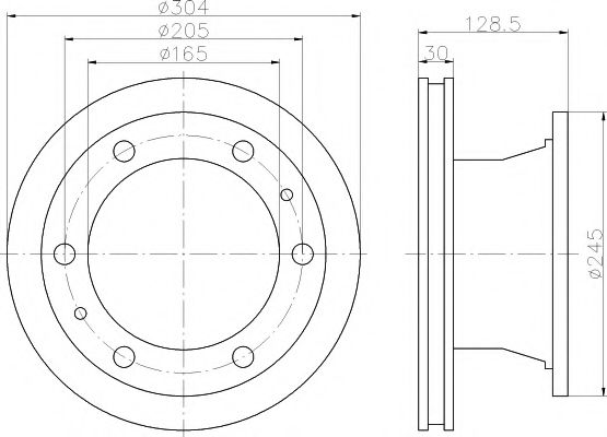 Disc frana