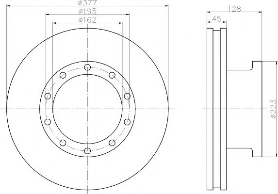 Disc frana