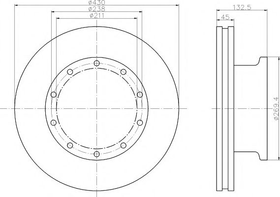 Disc frana